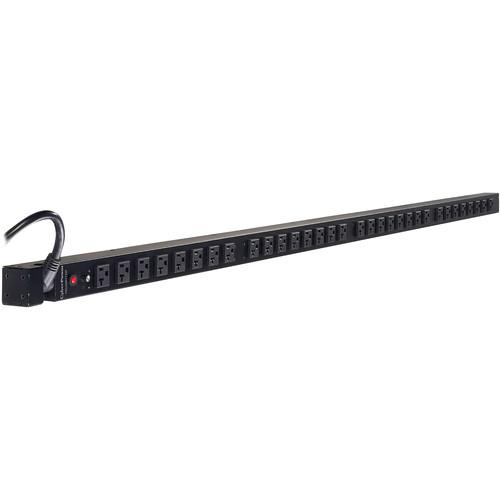 CyberPower PDU 16A 100-125V 50 60Hz Nema L5-20P Plug 32 Nema 5-20R,0U 10