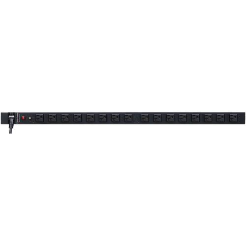 CyberPower PDU 16A 120-125V-50 60Hz NEMA L5-20P Plug 16 Nema 5-20R 0U 10