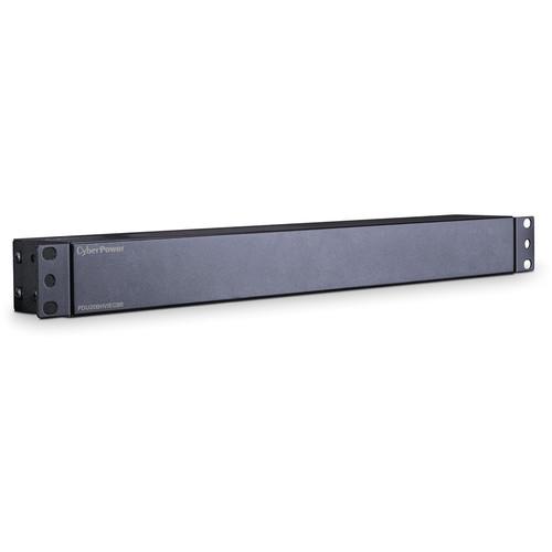 CyberPower PDU 16A 208-230 50 60Hz IEC-320 C20 Plug,8-Out IEC-320 C13 Rackmount 1U,10