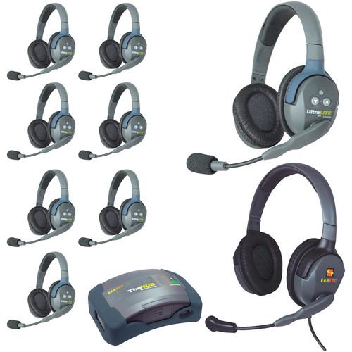 Eartec HUB9DMXD 9-Person Wireless Intercom with