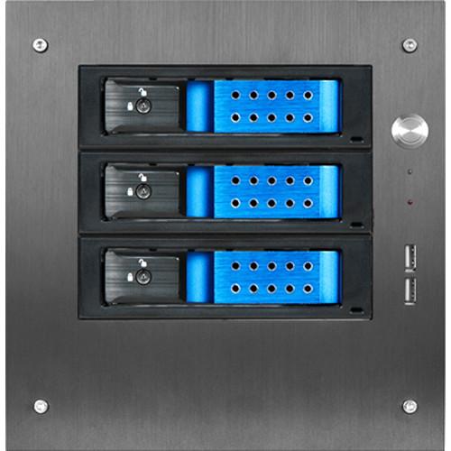 iStarUSA Compact Stylish 3x 3.5" Hotswap Trayless mini-ITX Tower