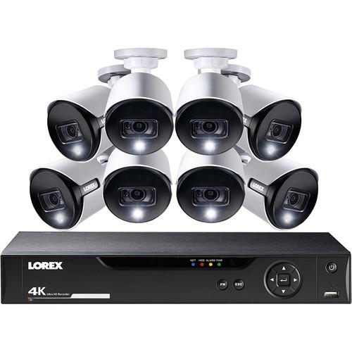 Lorex 16-Channel 4K UHD DVR with 3TB HDD & 8 4K Night Vision Bullet Cameras