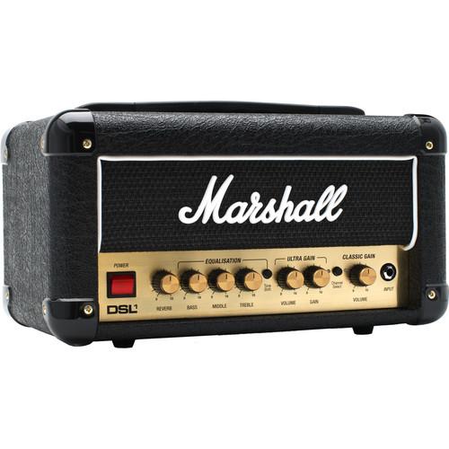Marshall Amplification DSL1HR 1W 2-Channel Valve Amplifier Head with Reverb