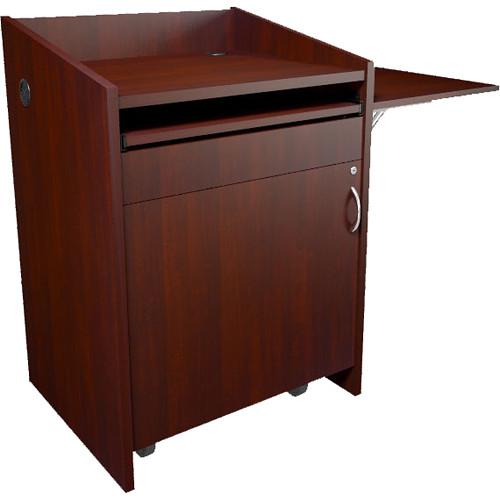 Middle Atlantic L2 Series Lectern with Connectivity & Flip Shelf