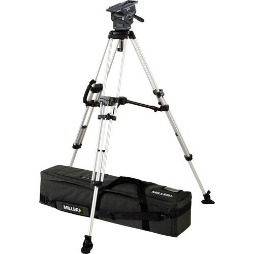 Miller 3039 ArrowX 3 Sprinter II 2-Stage Aluminum Alloy Tripod