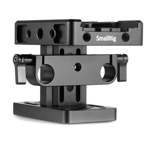 SmallRig Baseplate with Locking Lever & 15mm LWS Rod Clamp