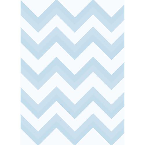 Westcott Wide Chevron Matte Vinyl Backdrop with Grommets