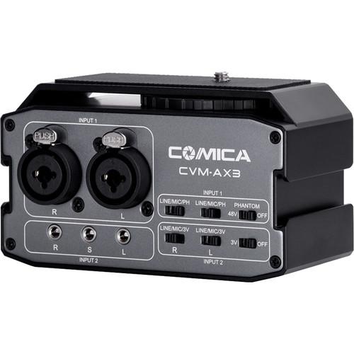 Comica Audio CVM-AX3 Dual-Channel Audio Mixer