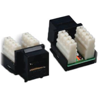 Comprehensive Cat6 Punchdown Keystone Jack 90 Degree Black