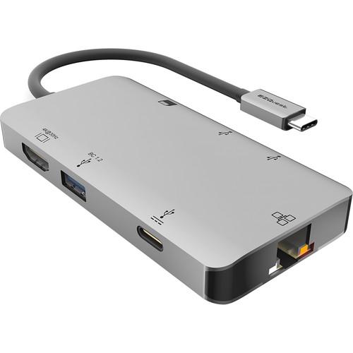 EZQuest 8-Port USB Type-C Multimedia Hub