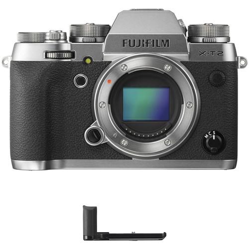 FUJIFILM X-T2 Mirrorless Digital Camera Body with Hand Grip Kit