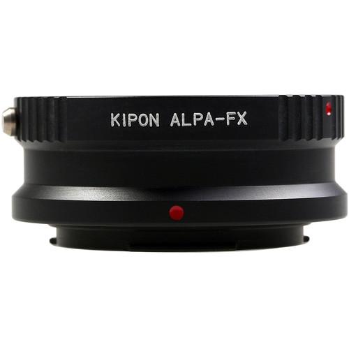 KIPON Lens Mount Adapter for Alpa Lens to FUJIFILM FX-Mount Camera