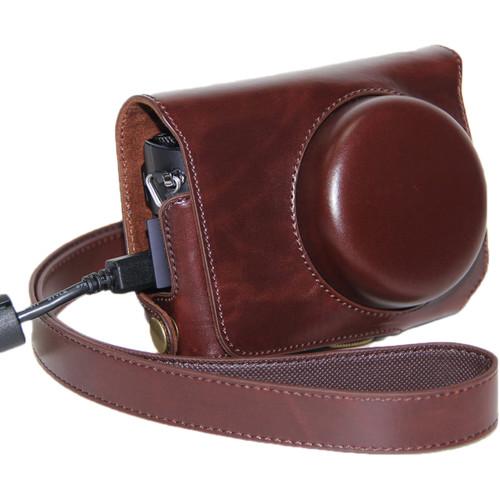 MegaGear Ever Ready PU Leather Camera Case for Casio Exilim Ex-10