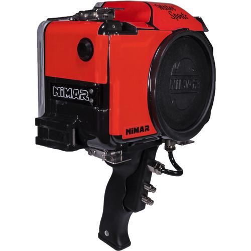 Nimar Base Water Sports Camera Housing with Pistol Grip for Canon EOS Rebel T6 and T7
