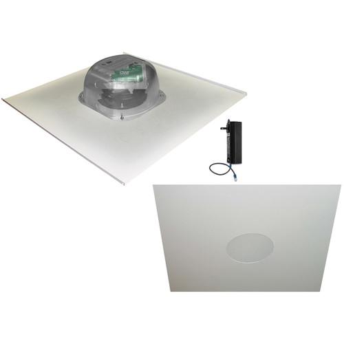 OWI Inc. 2-One Source,6"Integratable Amplified In Ceiling Speakers on a 2x2 Metal Tile