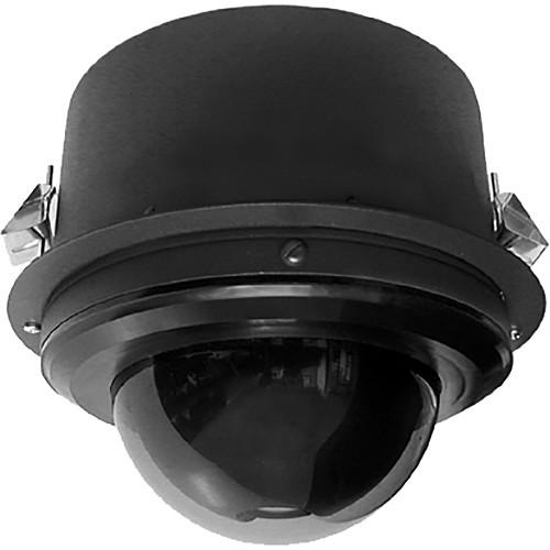 Pelco Spectra Enhanced 1080P 20x Low Light Environmental In-Ceiling Camera with Clear Dome