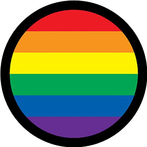 Rosco Pride Color Breakup Glass Gobo