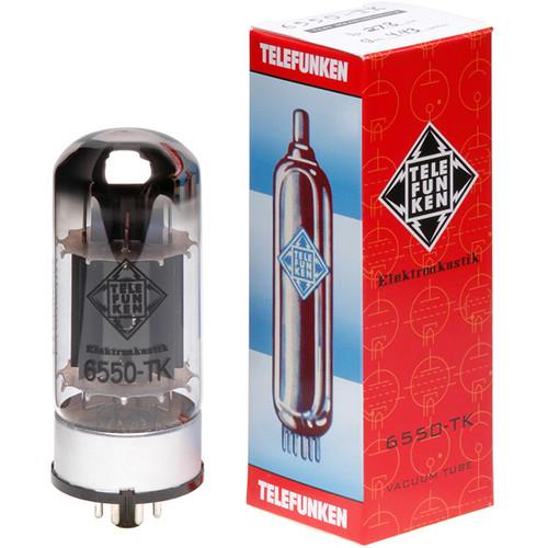 Telefunken 6550-TK Black Diamond Series Vacuum Tubes