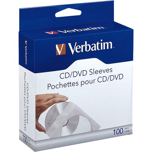 Verbatim CD DVD Paper Sleeves with