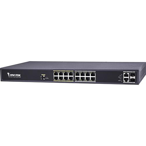 Vivotek 16xFE PoE 2GE Combo Switch