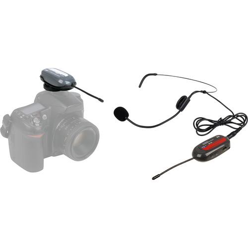 VocoPro Commander-FILM-HEADSET Camera-Mount UHF Wireless Headset