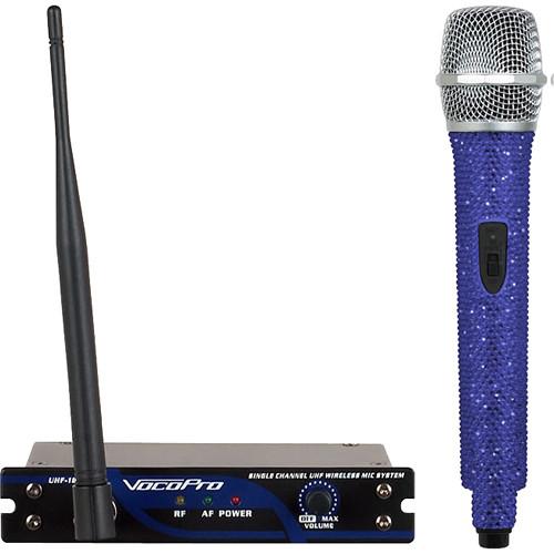 VocoPro UHF-18-P-Diamond Single-Channel Handheld Wireless Microphone System