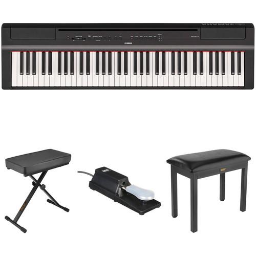 Yamaha P-121 73-Key Digital Piano Home Studio Kit