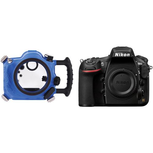 AquaTech Elite D810 D800 Underwater Sport Housing and Nikon D810 DSLR Camera Body Kit
