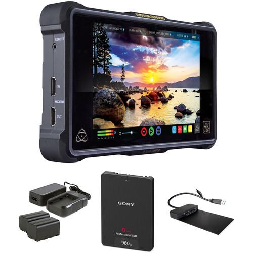 Atomos Shogun Inferno Sony SSD ProRes Raw Docking Station Bundle