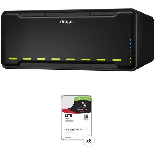 Drobo B810i 96TB 8-Bay iSCSI SAN Enclosure Kit with Seagate NAS Drives