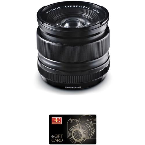 FUJIFILM XF 14mm f 2.8 R Lens with Gift Card Kit