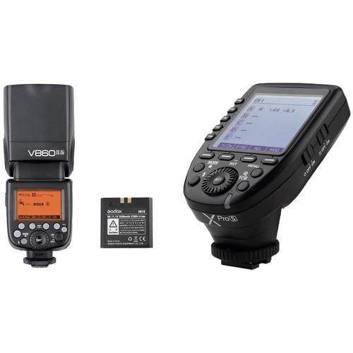 Godox VING V860II TTL Li-Ion Flash with XProS TTL Trigger Kit for Sony Cameras
