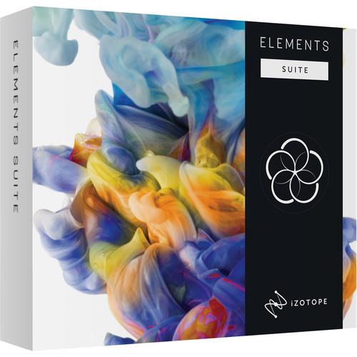 iZotope Elements Suite - Software Bundle Including Nectar, Neutron, Ozone & RX Elements