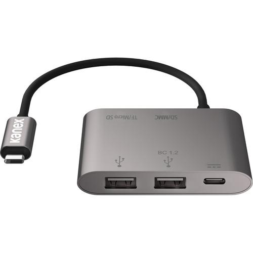 Kanex USB Type-C Card Reader Adapter with Power Delivery