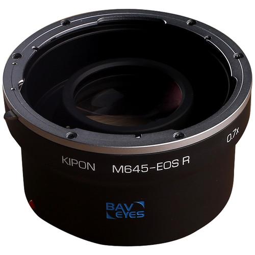 KIPON Baveyes Lens Mount Adapter for Mamiya 645-Mount Lens to Canon RF-Mount Camera