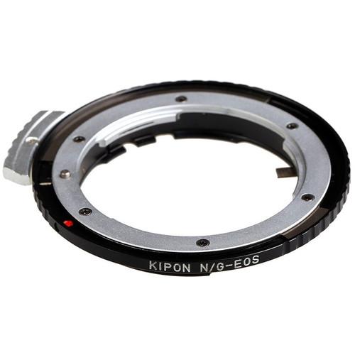 KIPON Lens Mount Adapter for Nikon G-Type, F-Mount Lens to Canon EF-Mount Camera