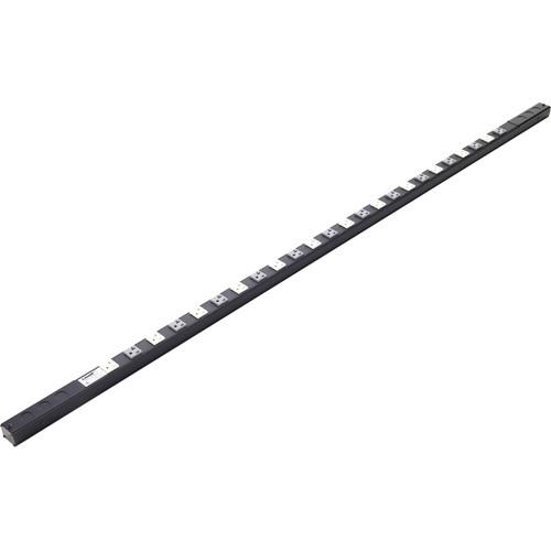 Lowell Manufacturing Power Strip-20A, 2-Circuits 24 Outlets, Pigtails, 70" Length
