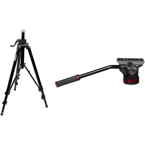 Manfrotto 502AH Video Head & 475B Pro Tripod Kit
