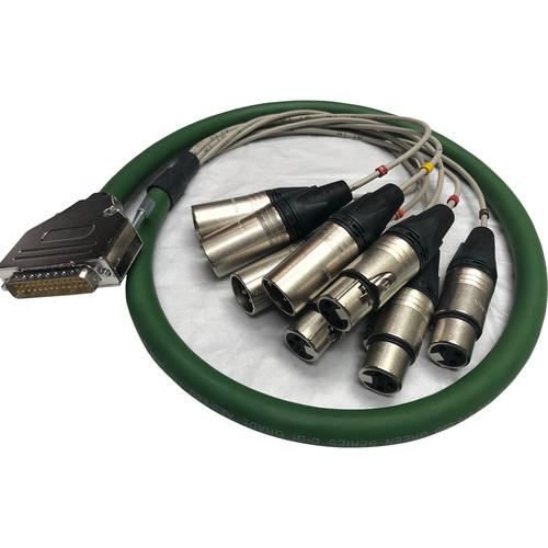 Prism Sound DB25 to XLR AES3 Breakout Cable