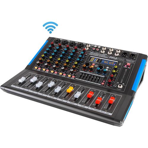 Pyle Pro 6-Channel Bluetooth Studio Mixer