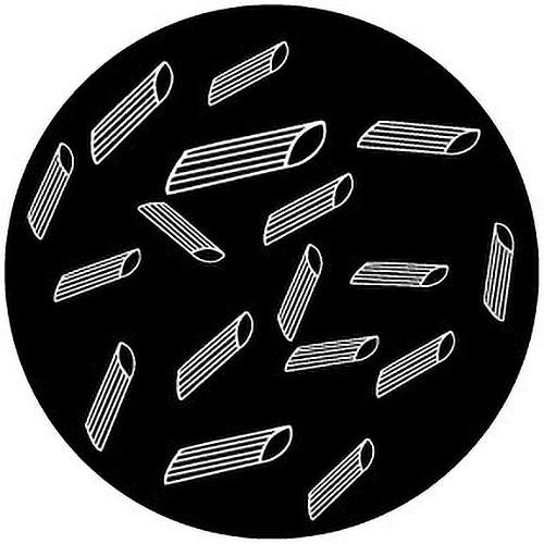 Rosco Penne Pasta B W Breakup Glass Gobo