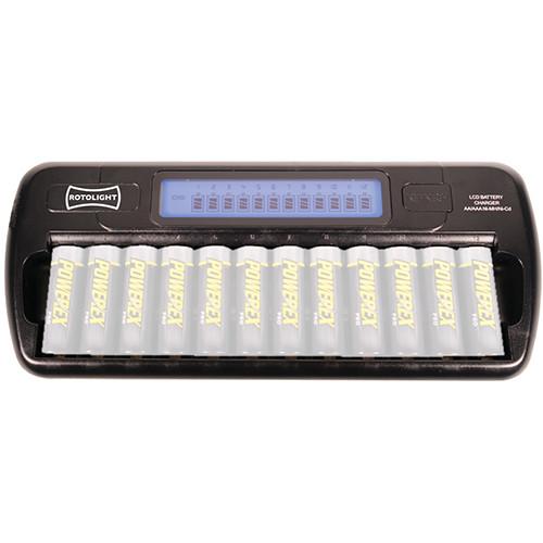 Rotolight 12-Way AA Battery Charger