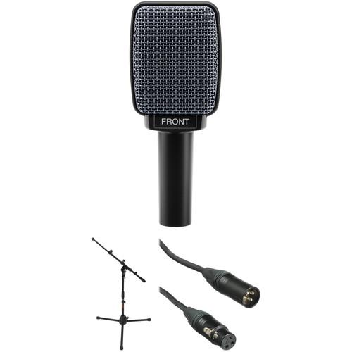 Sennheiser e 906 Dynamic Instrument Microphone with Stand & Cable Performance Kit