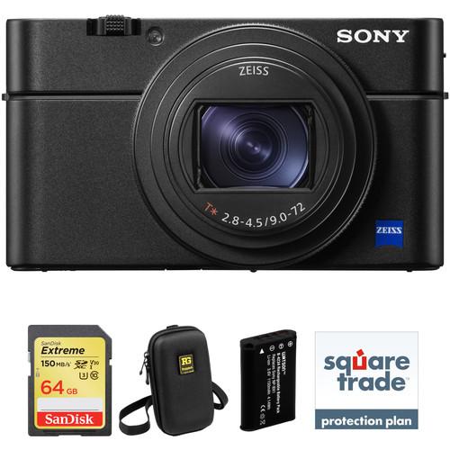 Sony Cyber-shot DSC-RX100 VI Digital Camera Deluxe Kit
