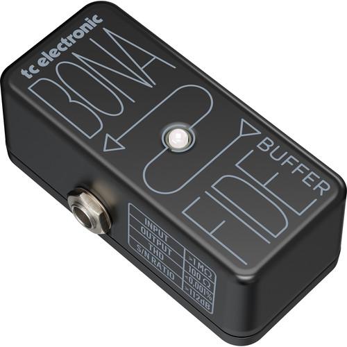 TC Electronic BonaFide Buffer Pedal for Electric Guitars