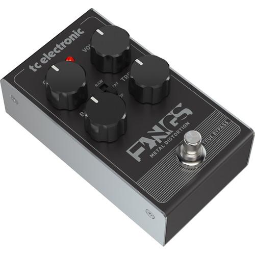 TC Electronic FANGS Metal Distortion Pedal for Electric Guitar
