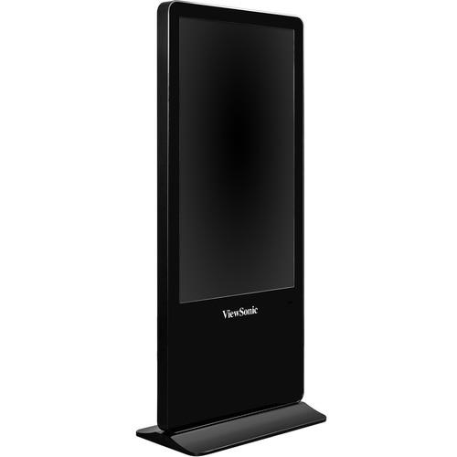 ViewSonic 55" 10-point interactive 4K Ultra HD all-in-one free-standing digital ePoster kiosk