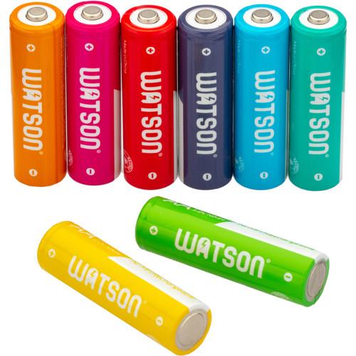 Watson Chroma Rechargeable AA NiMH Batteries