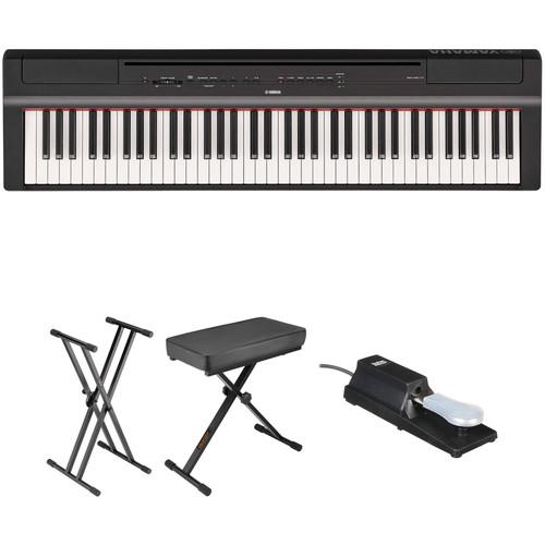 Yamaha P-121 73-Key Digital Piano and Essentials Kit