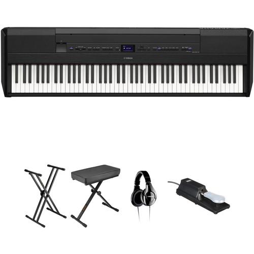 Yamaha P-515 88-Key Portable Digital Piano Value Kit